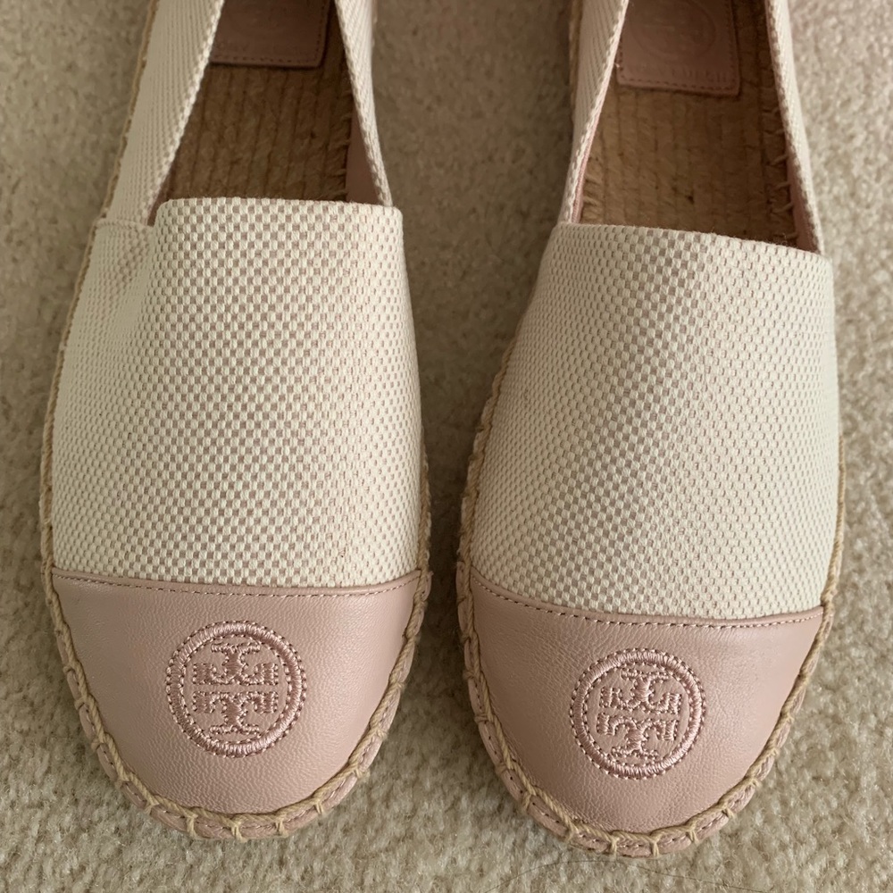 Tory Burch color block canvas espadrille - Picture 6 of 7